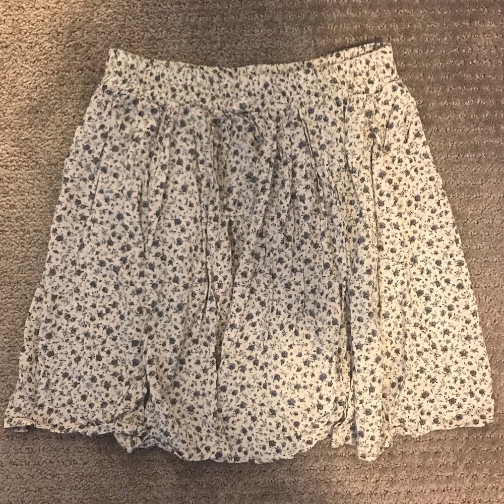 Brandy Melville Floral Skirt